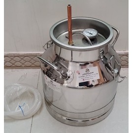 دستگاه تقطیراستیل خمره ای40لیتری