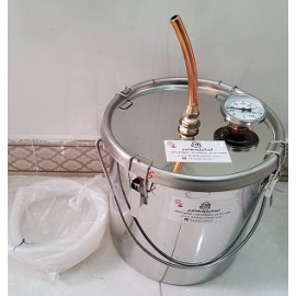دستگاه تقطیراستیل سطلی10لیتری